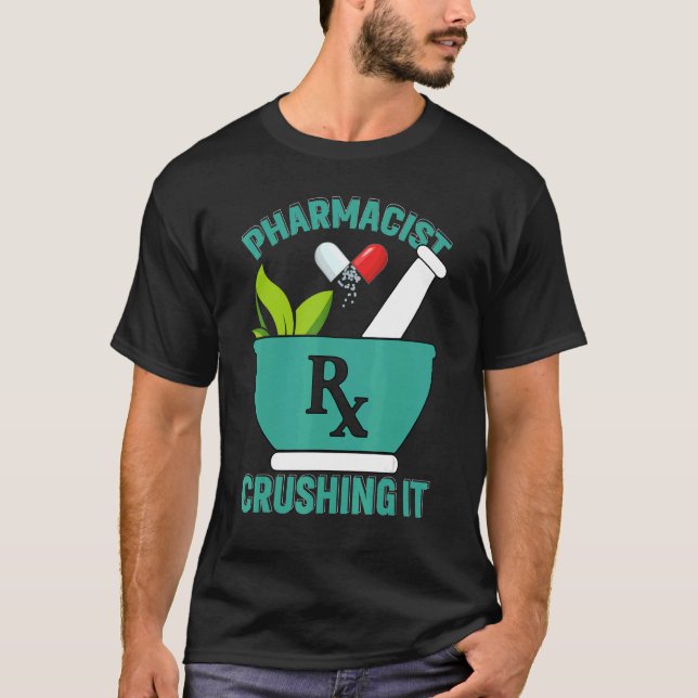 Camiseta Farmacêutico Técnico De Farmácia (Frente)
