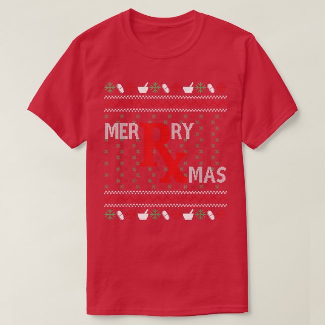Camiseta Farmacêuticos Farmacêuticos Ugly Pharmacy Tec Merr (Frente do Design)