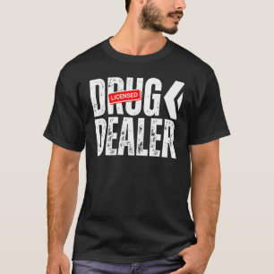 Camiseta Farmácia de traficante de drogas licenciada Pun di