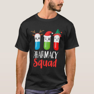 Camiseta Farmácia Engraçada Fábrica de Natal Tecnológico Ph