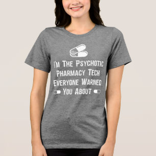 Camiseta Farmácia Engraçada Psicótica