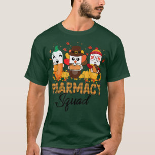 Camiseta Farmácia Esquadra Queda Ação de Graças Turquia