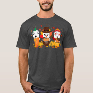 Camiseta Farmácia Esquadrão Cai Vibes do outono Ação de Gra