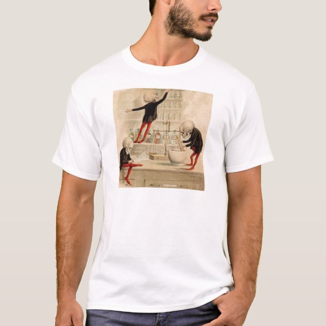 Camiseta Farmácia esqueletal (Frente)