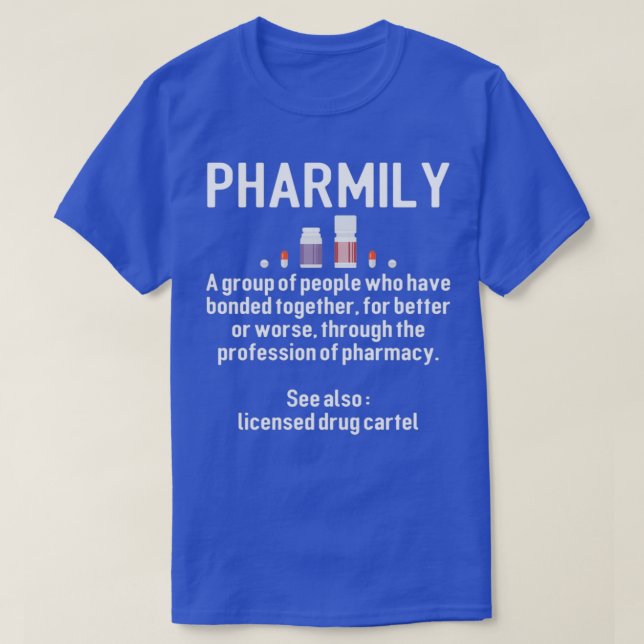 Camiseta farmácia farmacêutica farmacêutica técnica pharm p (Frente do Design)