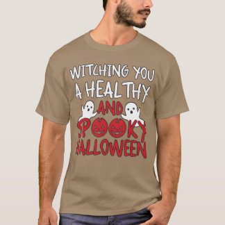Camiseta Farmácia Halloween Bruxando seu amigo