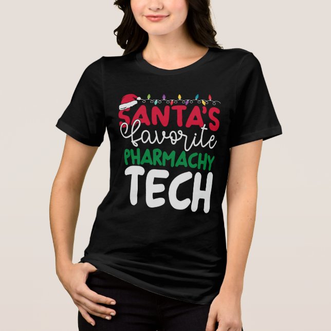 Camiseta Farmácia Papais noeis de Natal Favoritos (Frente)