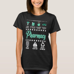 Camiseta Farmácia Sem Sono Sem Problema Medicamento Farmacê
