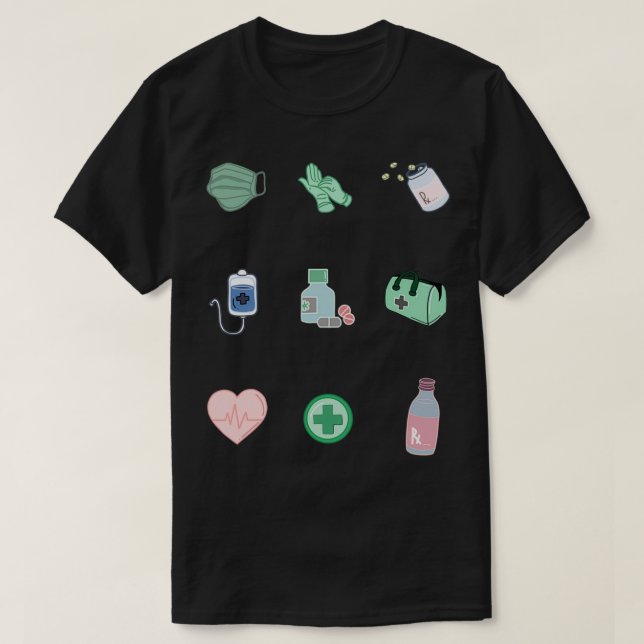 Camiseta Farmacologia Sticker Pack Legal Drug Dealer 2 (Frente do Design)