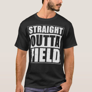 Camiseta Farmador de Colheita Engraçado do Campo de Saída d