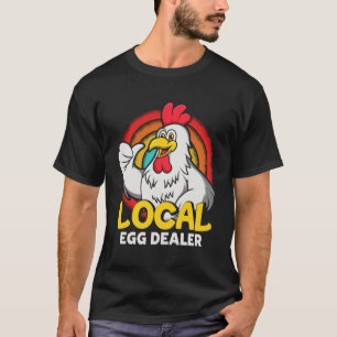 Camiseta Farmador de Fazendas de frango com vedante local 1