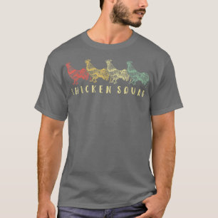Camiseta Farmeiro Engraçado Galinha-De-Pé-Pinho-Pato-Galinh