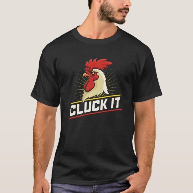 Camiseta Farmer Animal Pet Cluck It Chickens (Frente)