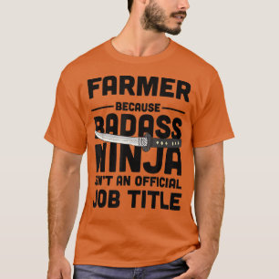 Camiseta Farmer Badass Ninja