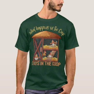 Camiseta Farmer de frango Meu frango não é uma opção