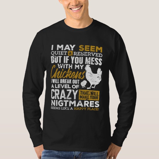 Camiseta Farmer De Frangos De Frango (Frente)