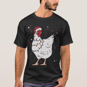 Camiseta Farmer De Galinha De Natal