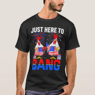 Camiseta Farmer Em 4 De Julho Só Aqui Para Bater A Chic Da