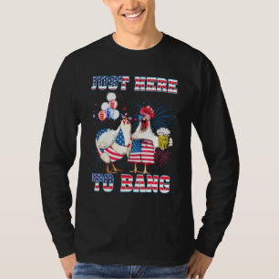 Camiseta Farmer Em 4 De Julho Só Aqui Para Bater A Chic Da 