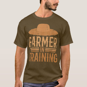 Camiseta Farmer in Training Farming Planter Barn Rancher Fa
