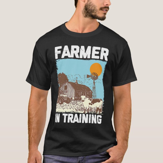 Camiseta Farmer In Training I Agriculture Farming (Frente)