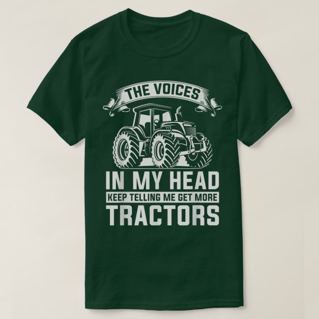 Camiseta Farmer Mais Tratores Sonhos (Frente do Design)