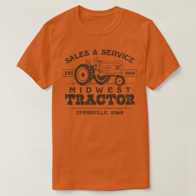 Camiseta Farmer Midwest Trator 1949 (Frente do Design)
