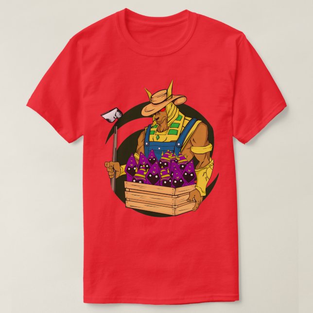 Camiseta Farmer Nasus LoL (Frente do Design)