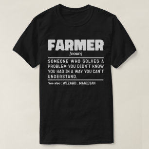 Camiseta Farmer Noun Definition Legal Farming Lover Matchin