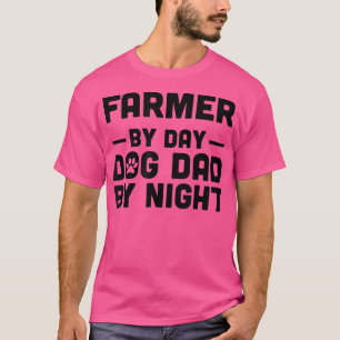 Camiseta Farmer Por Pai De Cães À Noite 651