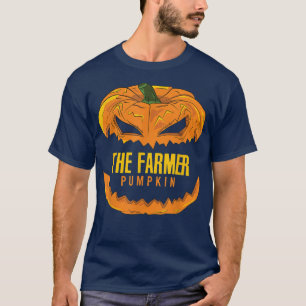 Camiseta Farmer Pumpkin Matching Family Group Halloween Par