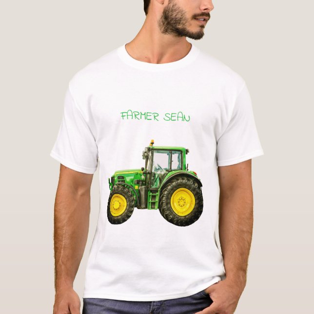 Camiseta Farmers John Deere Tractor (Frente)