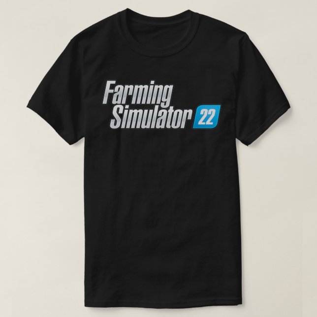 Camiseta Farming Simulator 22 logo (Frente do Design)