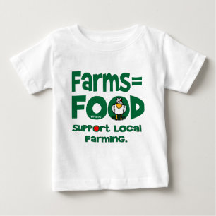 Camiseta Farms=Food