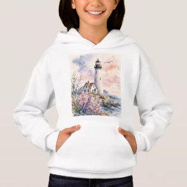 Camiseta Faro Pintado à Aquarela
