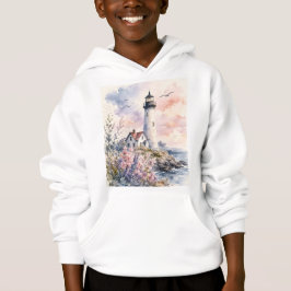 Camiseta Faro Pintado à Aquarela