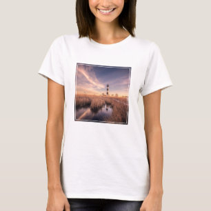 Camiseta Faróis   Bodie Island Outerbanks NC
