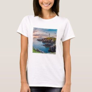 Camiseta Faróis   Fanad Head Lighthouse Irlanda