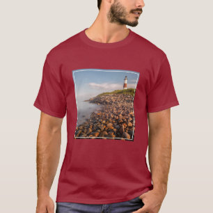 Camiseta Faróis Montauk Point Long Island