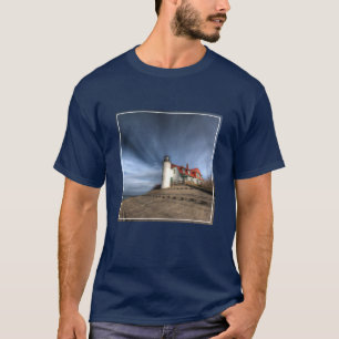 Camiseta Faróis Ponto Betsie Lake Michigan