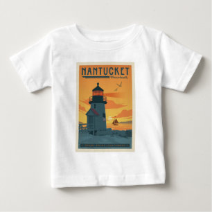Camiseta Farol Brant Point Mães Nantucket