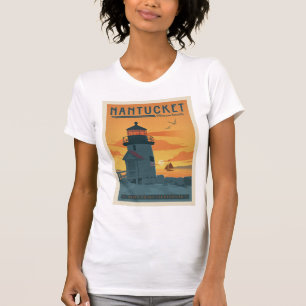 Camiseta Farol Brant Point Mães Nantucket