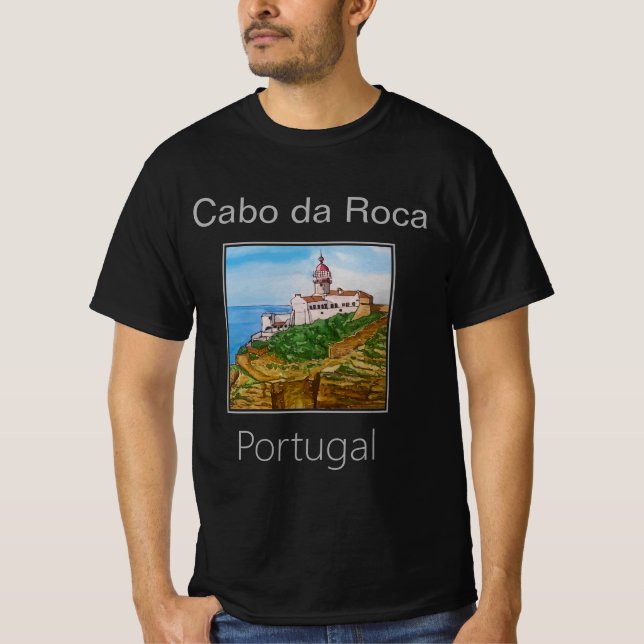 Camiseta Farol Cabo da Roca, Portugal (Frente)