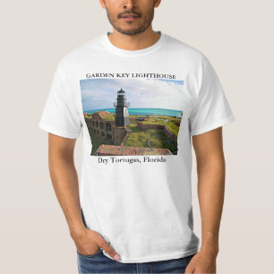Camiseta Farol-Chave do Jardim, Dry Tortugas Flórida