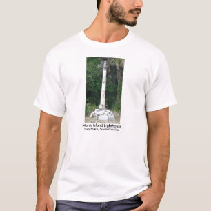 Camiseta Farol da ilha de Morris, praia do insensatez…