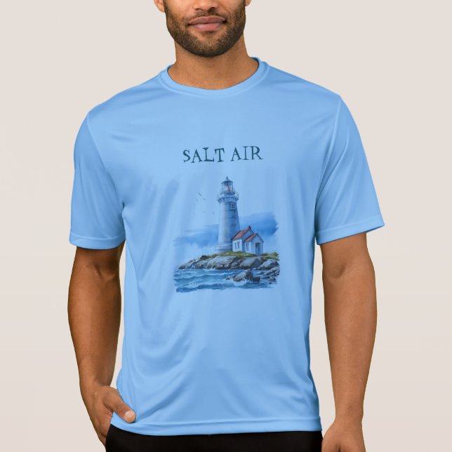 Camiseta Farol de ar salgado (Frente)