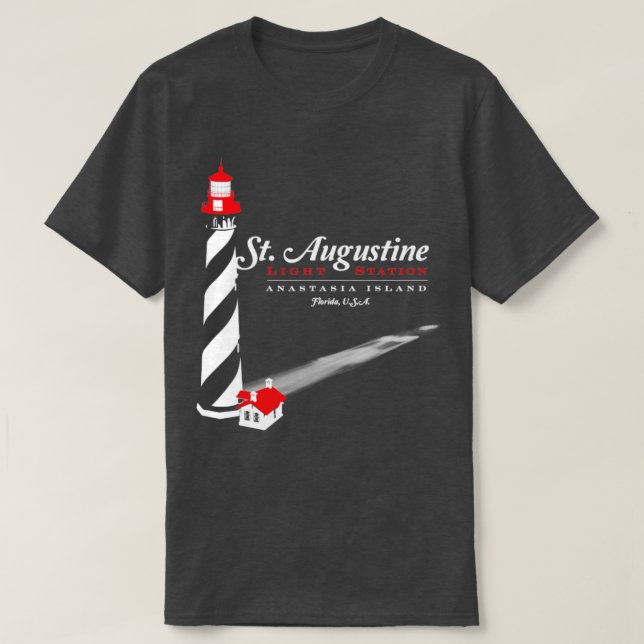 Camiseta Farol de Augustine rua (Frente do Design)
