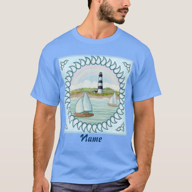 Camiseta Farol de Barcos à Vela (Frente)