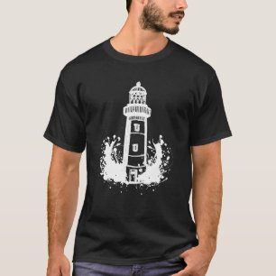 Camiseta Farol de Beacon de Segurança Costeira