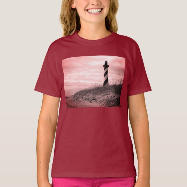 Camiseta Farol de Cape Hatteras (Frente)